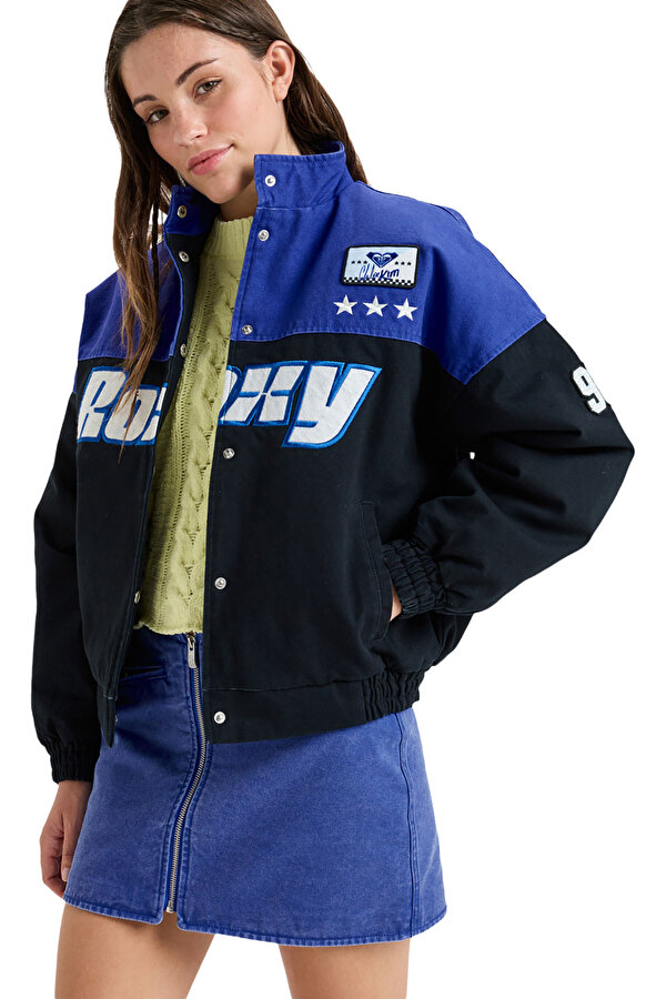 Clothing Roxy Chloe Kim Moto Jacket Черный