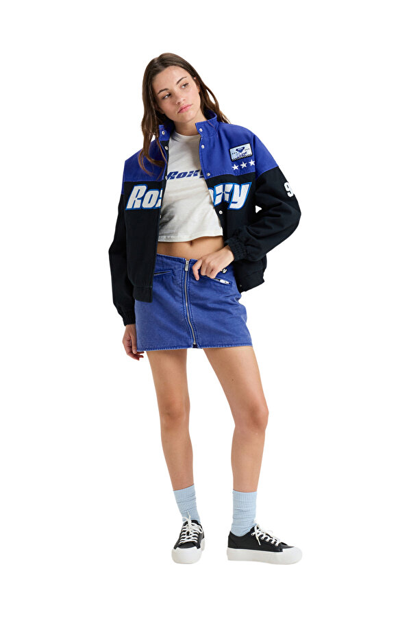 Clothing Roxy Chloe Kim Moto Jacket Черный