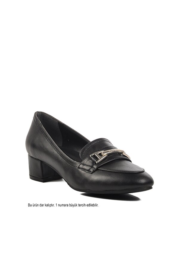 DAR KALIP Siyah  Kadın Topuklu Ayakkabı PC-54167 Z