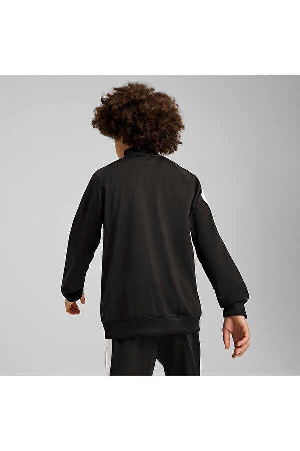 T7 Always On Çocuk Siyah Dik Yaka Ceket