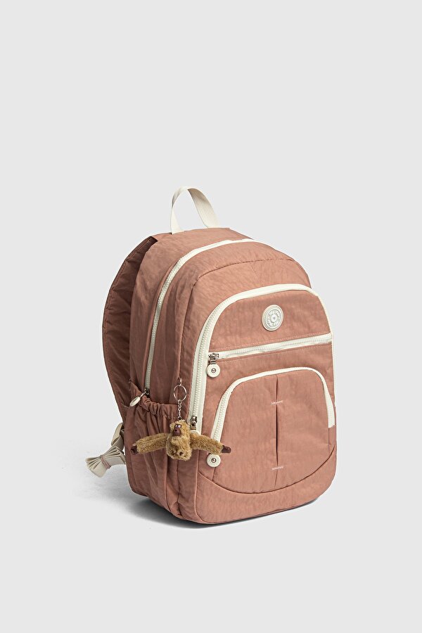 My polo 8667 Klinkır Okul çantası Sırt Çanta Günlük Gezi Spor Seyahat Tatil KAHVERENGİ