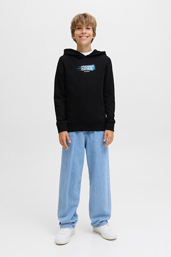 JCOCONDOR SWEAT HOOD FST Siyah Erkek Çocuk Sweatshirt