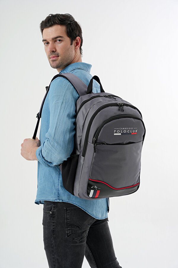 Unisex Şık Çok Gözlü Sırt Çantası