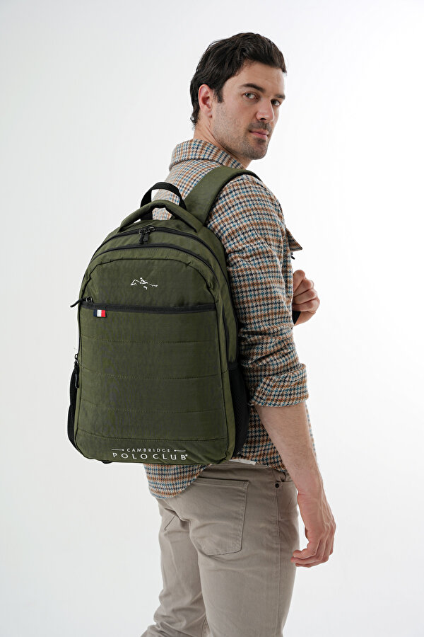 Minimalist Tasarım Unisex Çok Gözlü Sırt Çantası