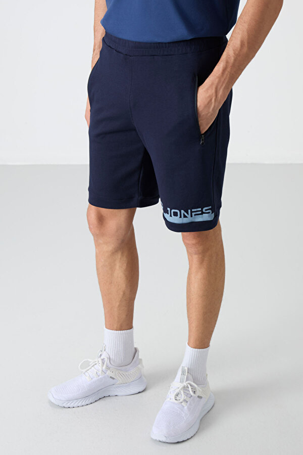 Albie İndigo Standart Kalıp Erkek Şort - 81241