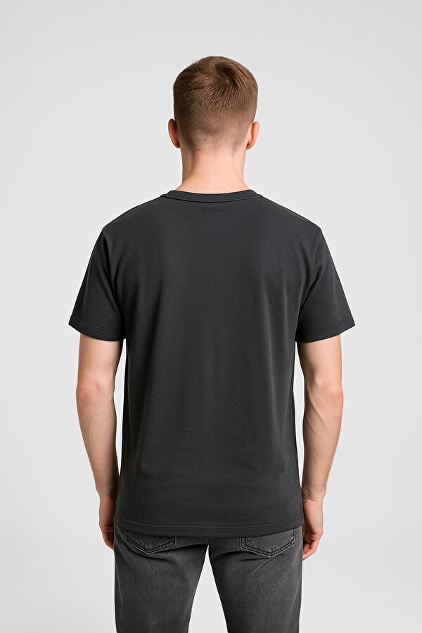 Erkek %100 Pamuk Basic T-shirt