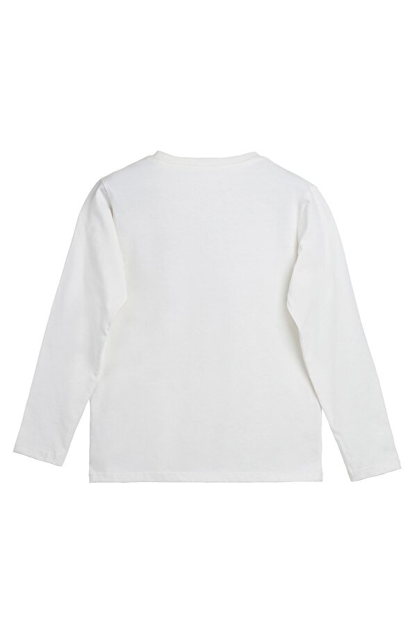 Tee Beyaz Çocuk Sweatshirt