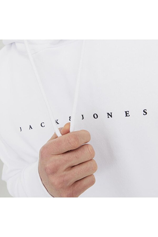 12233972 Jjestar Jj Sweat Hood Noos Beyaz