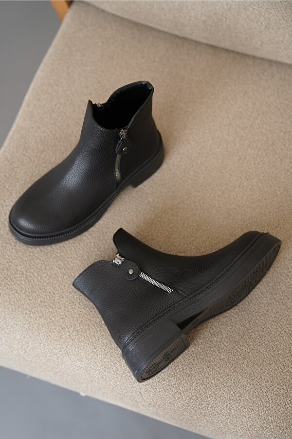 D0899 Soğuk Geçirmez Kışlık Kadın Bot & Bootie