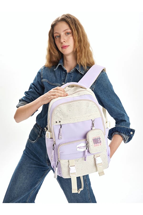 Kız Çocuk Çok Gözlü Sırt Okul Çantası 07PC2406