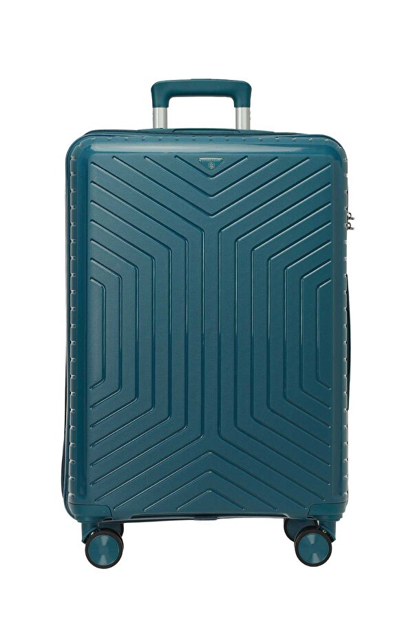 Lumberjack PARIS -B PP 5PR Petrol Unisex Büyük Boy Valiz 102042707