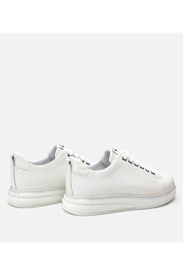 Erkek Deri Bej Günlük Ayakkabı