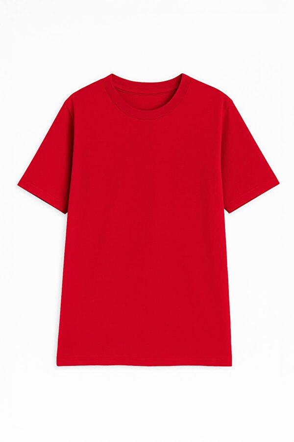 Erkek %100 Pamuk Basic T-shirt