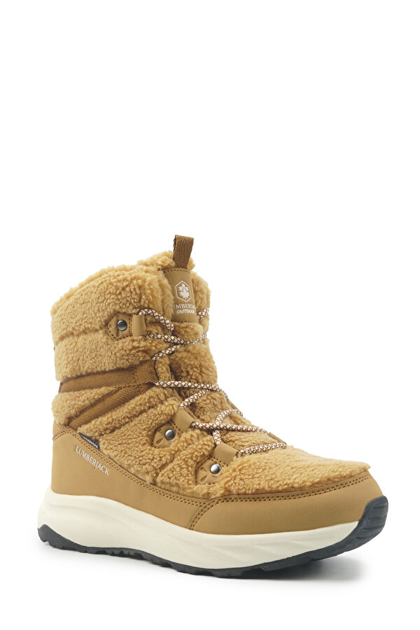 KIWI 5PR Açık Kahve Kadın Kürklü Bot