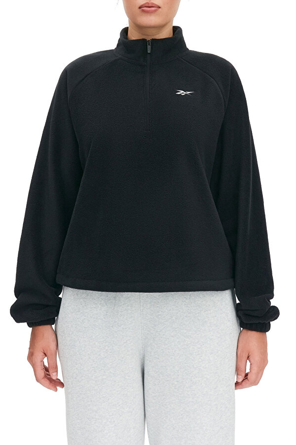 Clothing Reebok Myla Crop 1/4 Zip Черный