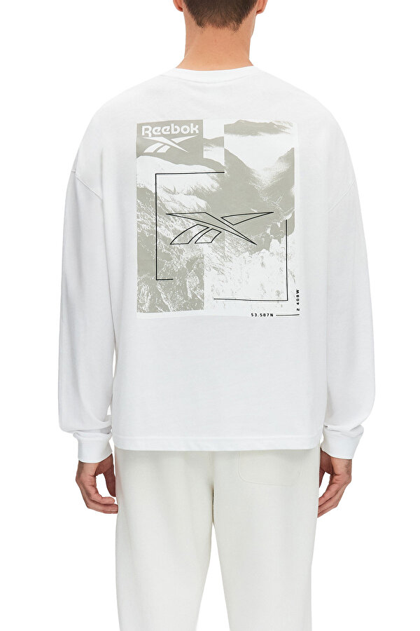 Clothing Reebok Sal Mountain Ls Tee Белый
