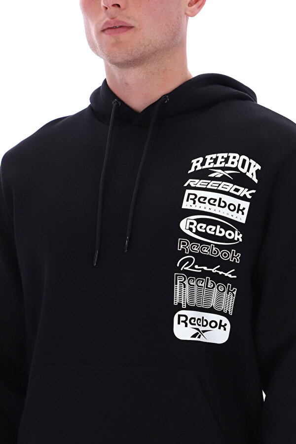 Clothing Reebok Sebastian Pullover Hoody Черный