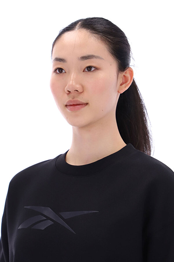 Clothing Reebok Abigail Tonal Satin Crewn Черный