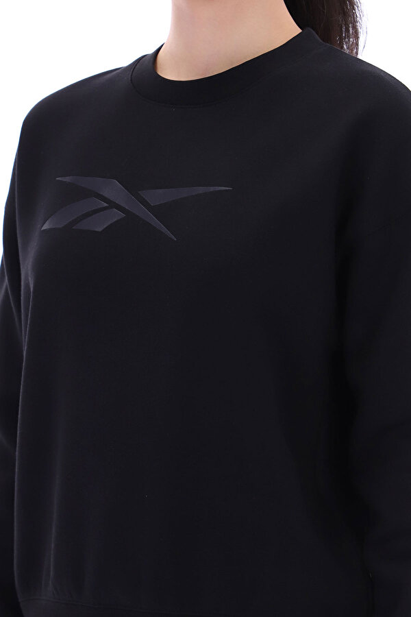 Clothing Reebok Abigail Tonal Satin Crewn Черный