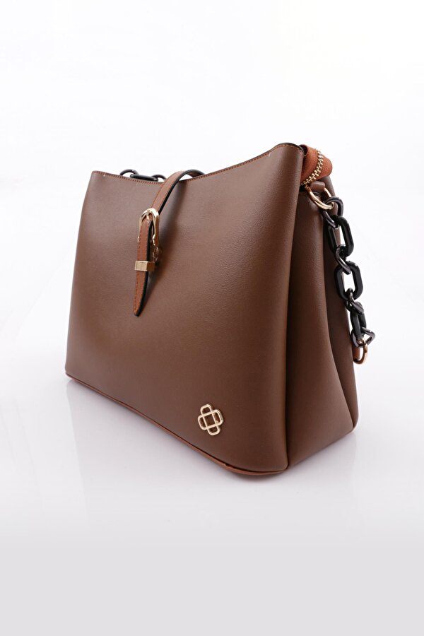 107 Kadin Zincir Detayli Omuz Ve Kol Çanta