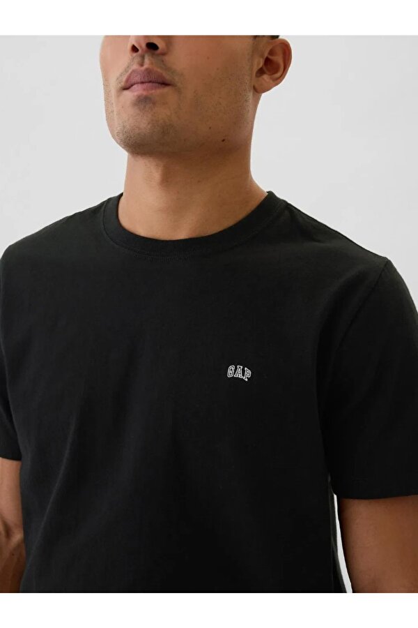 V-Frch Everyday Soft Micro Logo Crew T-Shirt 502022 Kısa Kol Tişört Erkek T-Shirt