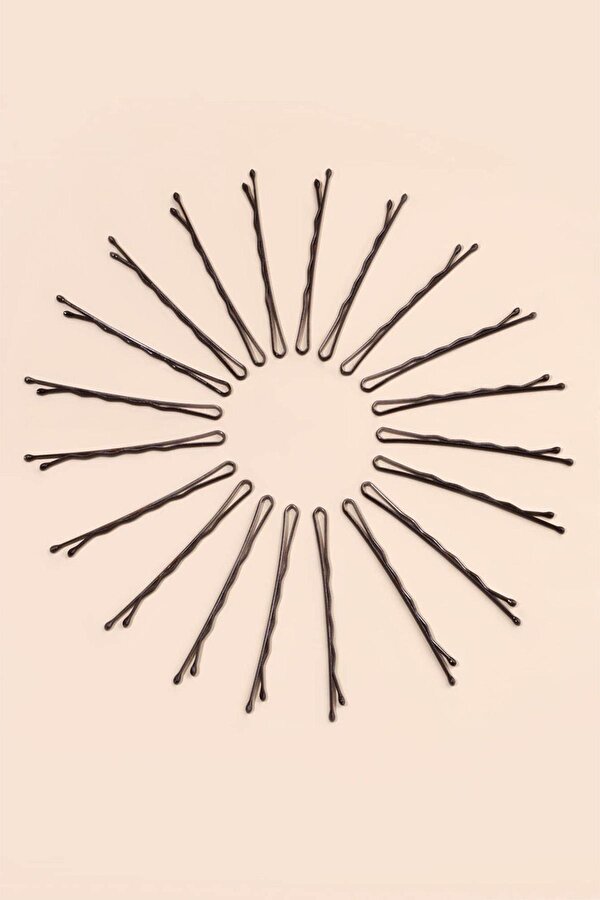 100 lü Siyah Tel Saç Tokası Seti