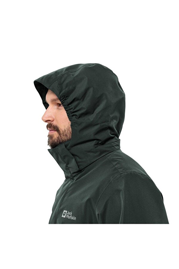 1116251-4161 Luntal 3IN1 Jkt M Erkek Outdoor Mont