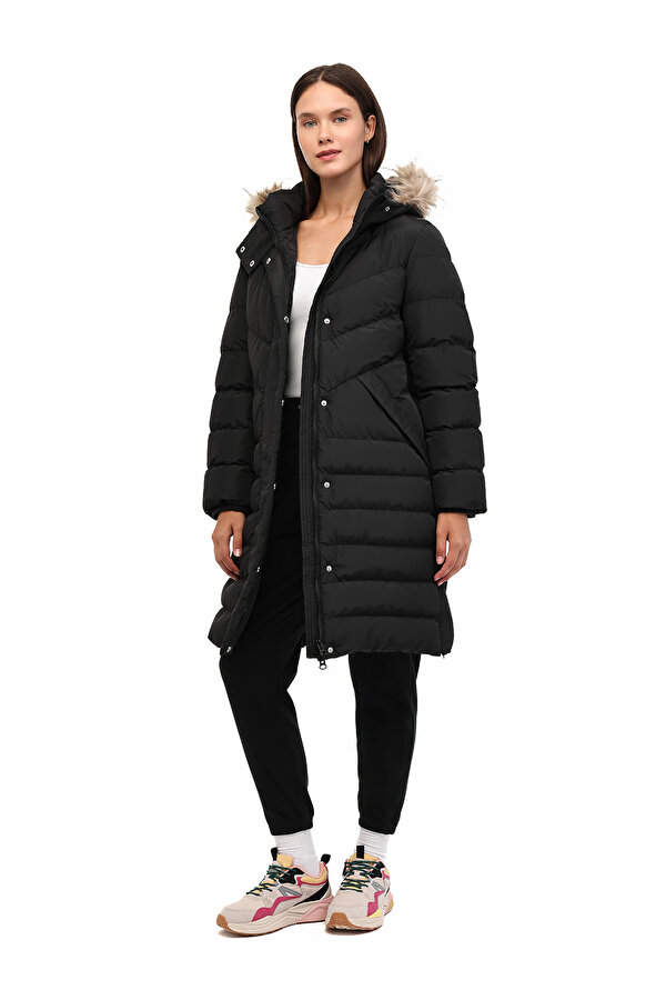 Lumberjack Wl 3Diana 5Pr Черный Женщина Длинная Куртка