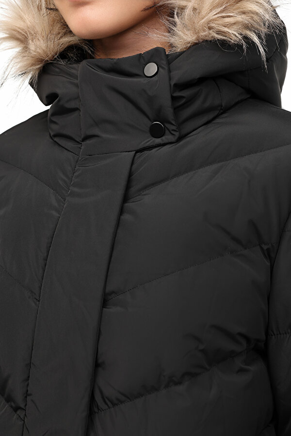 Lumberjack Wl 3Diana 5Pr Черный Женщина Длинная Куртка