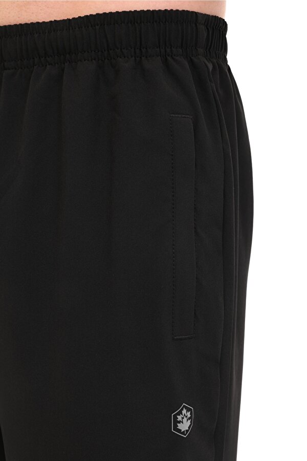 M-BS04 WOVEN T.SUIT 5PR Siyah Erkek Eşofman Takımı