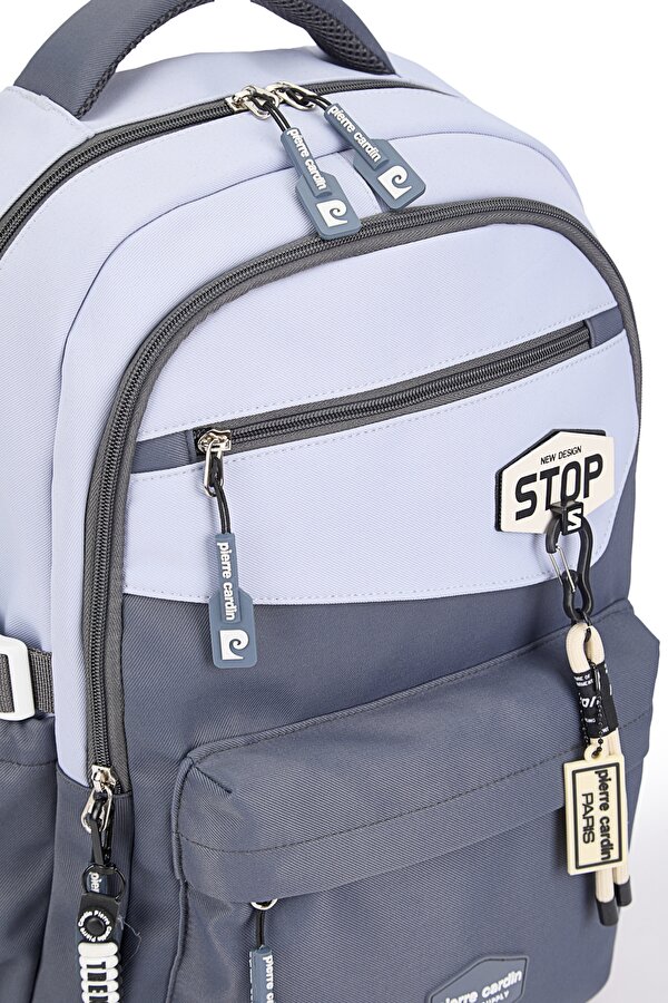 18823 Okul çantası  Suya Dayanıklı Çok bölmeli MAVİ