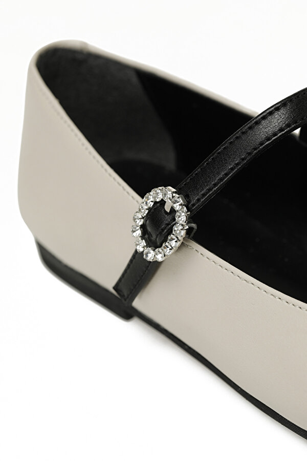 24K-128 5PR Bej Kadın Babet