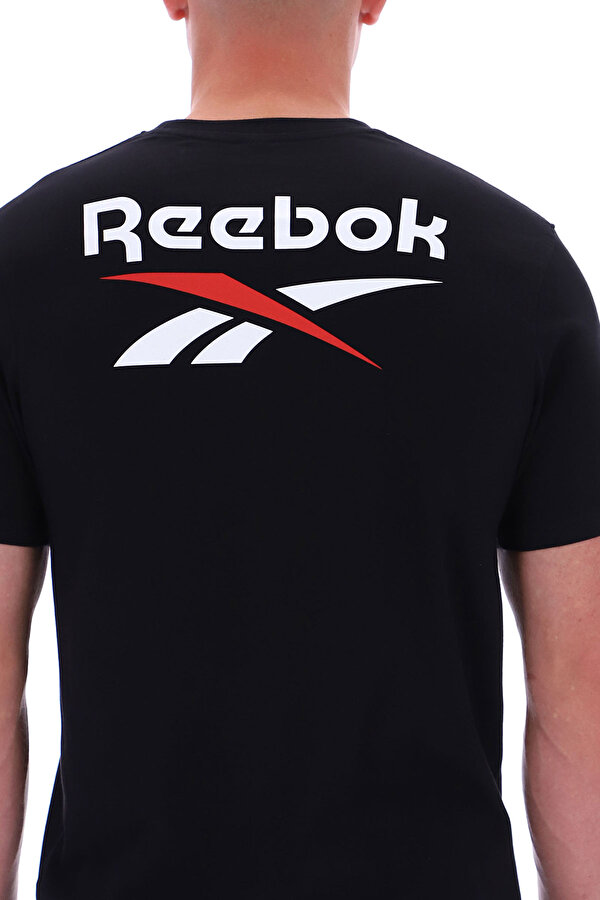 MITCHAM FRNT BK LOGO CREW BLACK Man 054