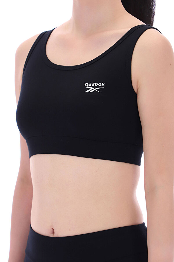 LUNA SCOOP NECK SMALL LOG BLACK Woman 297