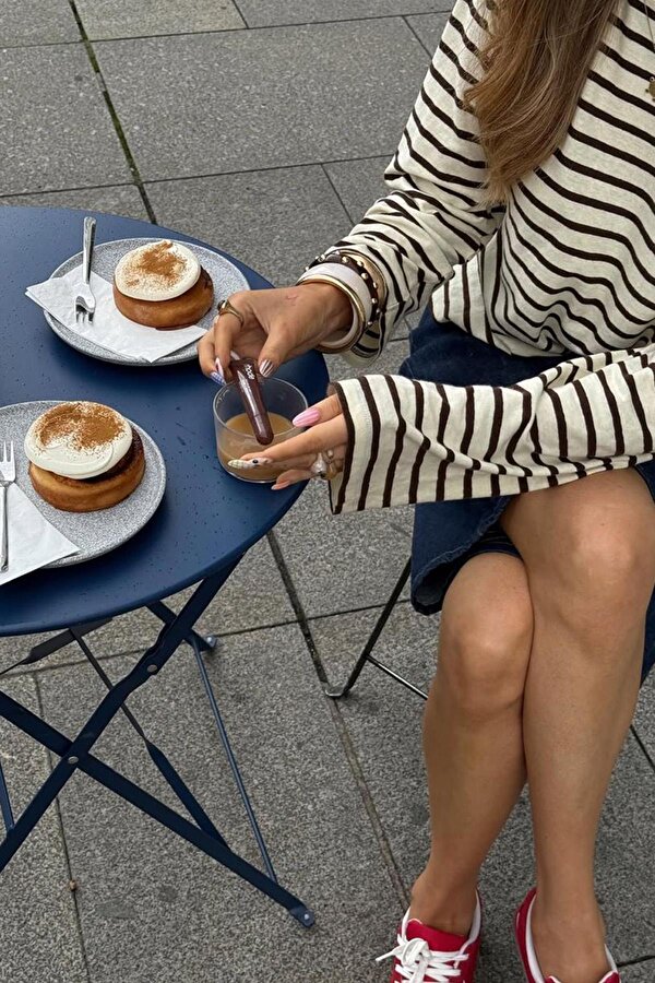 Lacivert Kadın Bermuda Şort Mg2539