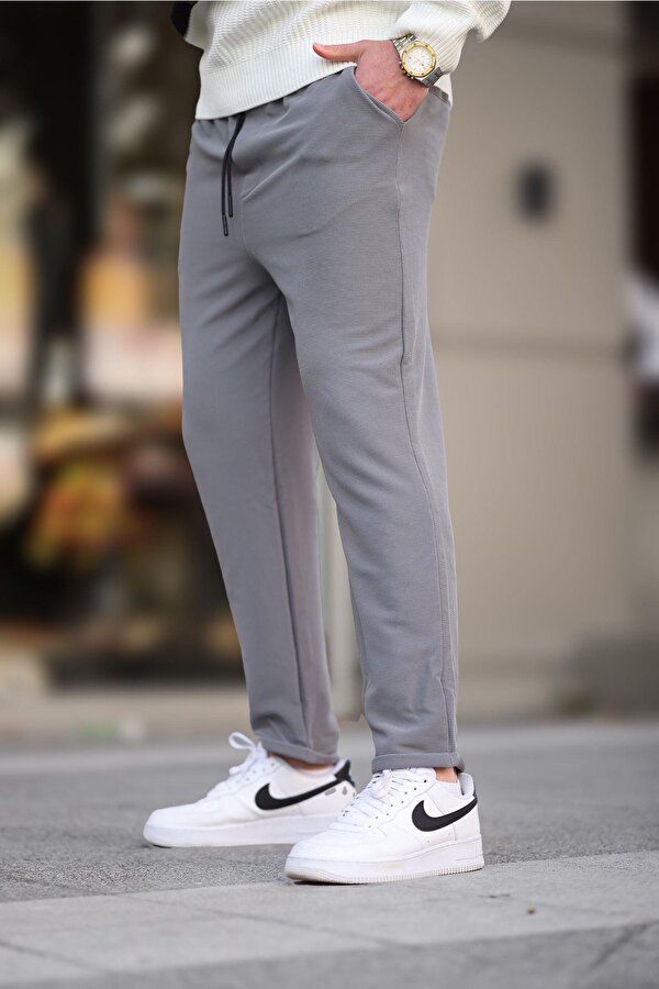 Füme Basic Waffle Kumaş Erkek Pantolon 6509