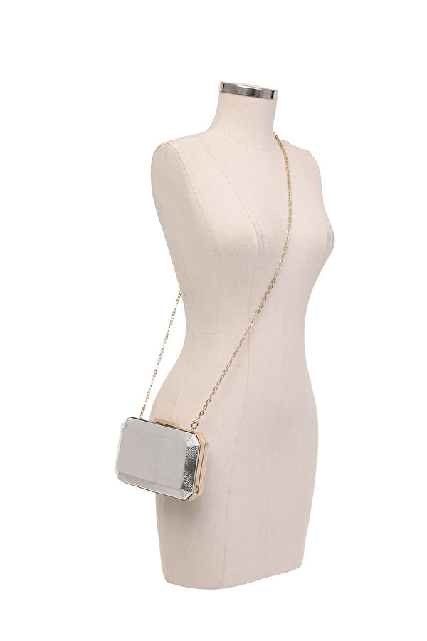 ISLA2BAG 5PR Gümüş Kadın Clutch