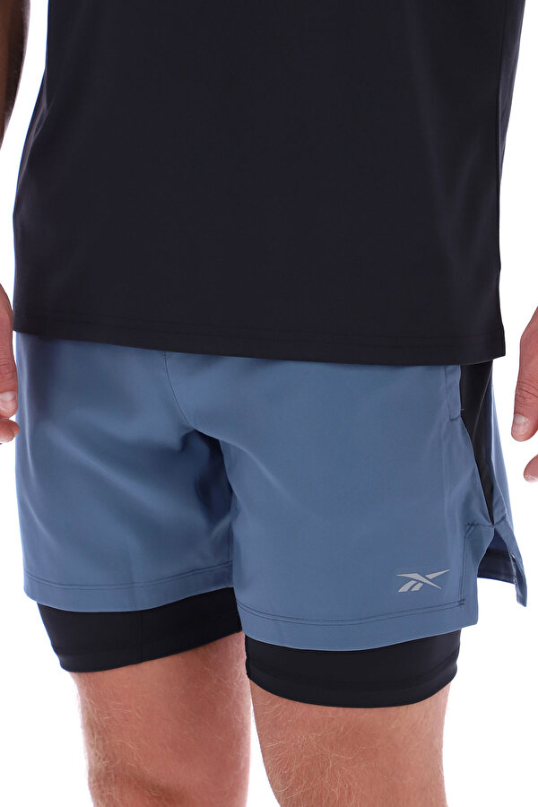 Clothing Reebok 2 In 1 Running Short Синий 019