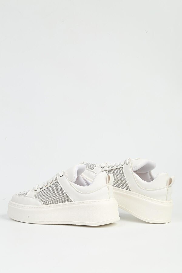 Beyaz Kadın Spor Ayakkabı PC-55312