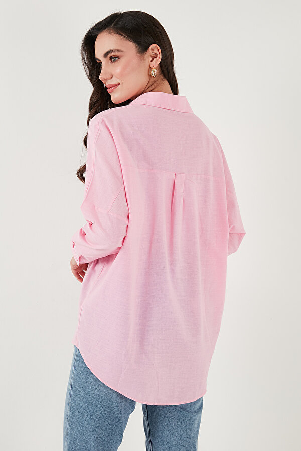 Bayan Gömlek-Atlet Set 67810014979S2 Pembe-Siyah