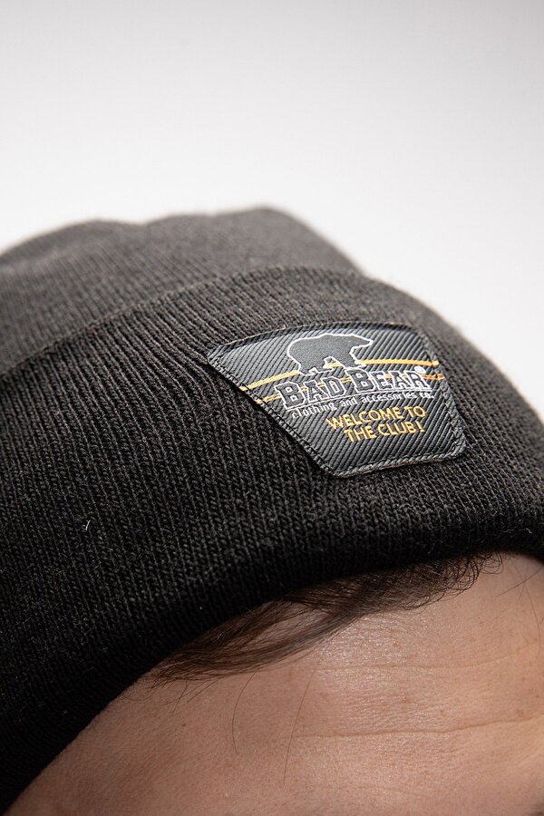 Star Siyah Unisex Bere