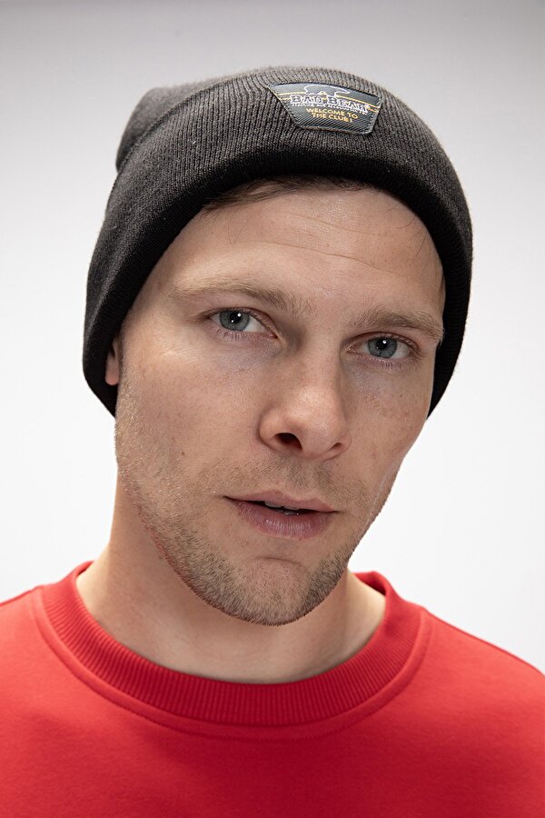 Star Siyah Unisex Bere