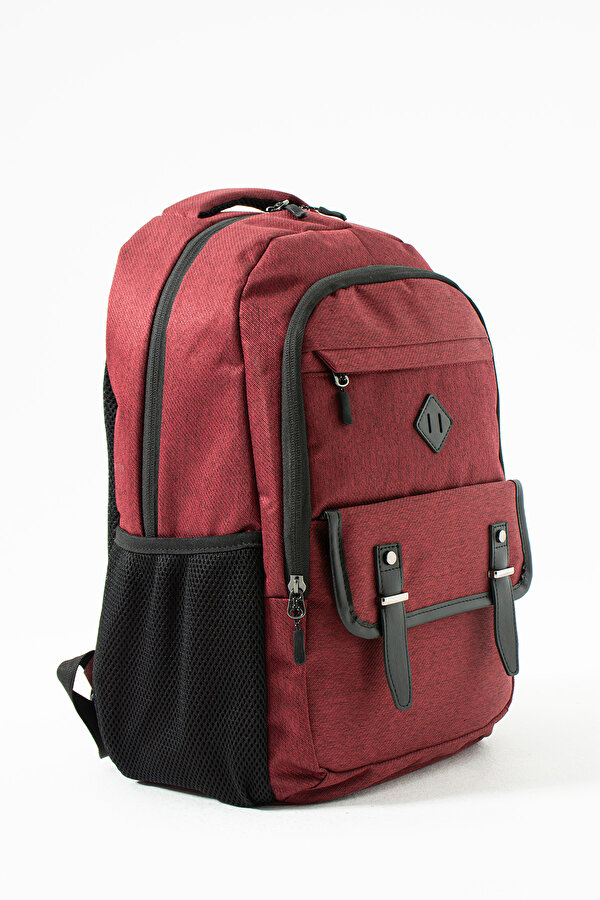 GK64 UNİSEX OKUL SIRT ÇANTASI ÖĞRENCİ GÜNLÜK SEYAHAT TATİL SPOR YÜRÜYÜŞ SEYAHAT GEZİ KAMP GÜNLÜK BORDO