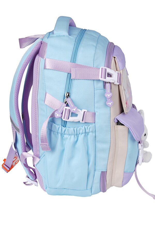 Rlx-1461-1462 Kız Çocuk İlk Okul Çantası Sırt Çantası TURKUAZ