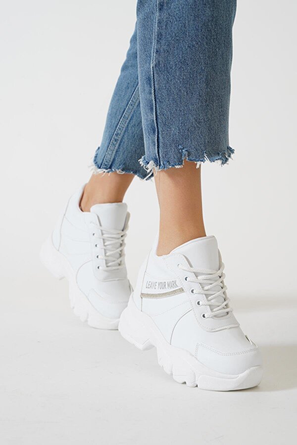 209 Cilt Gizli Topuklu Taban Sneaker Kadın Spor Ayakkabı