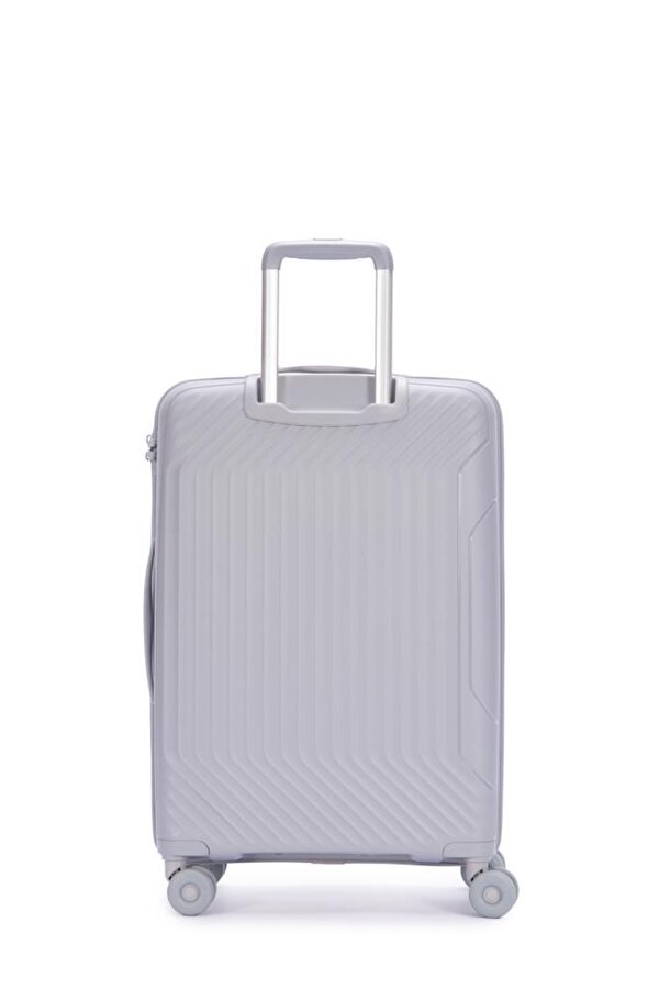 Trolley Valiz Açık Gri Orta Boy 14BNT8001-02-AGRI