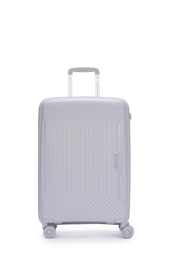 Trolley Valiz Açık Gri Orta Boy 14BNT8001-02-AGRI