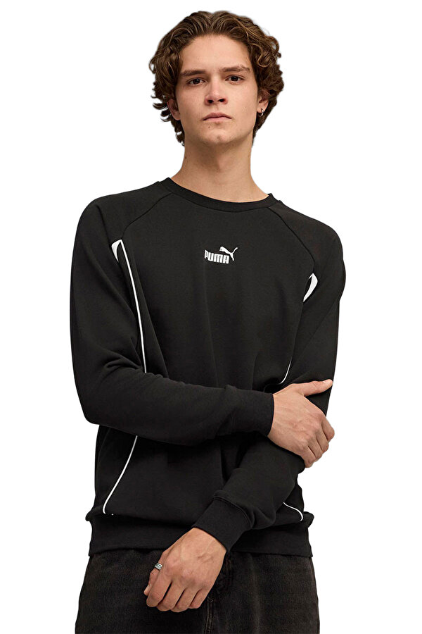 SPORT Crew TR  B Siyah Erkek Sweatshirt
