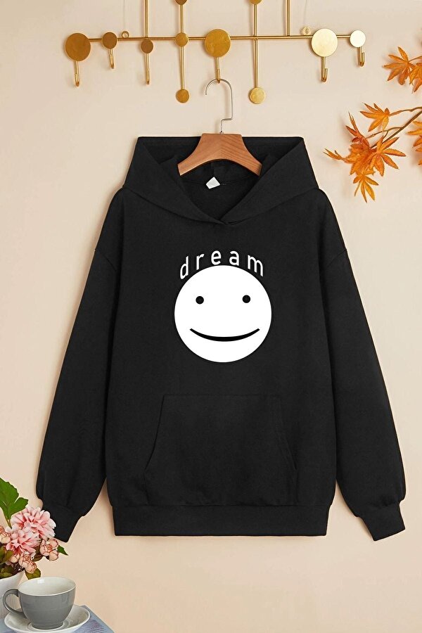 Unisex Dream Baskılı Sweatshirt - 3 Al 1 Öde