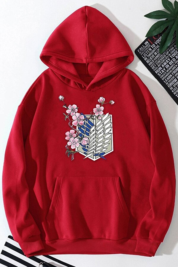 Unisex Flowers Baskılı Sweatshirt - 3 Al 1 Öde